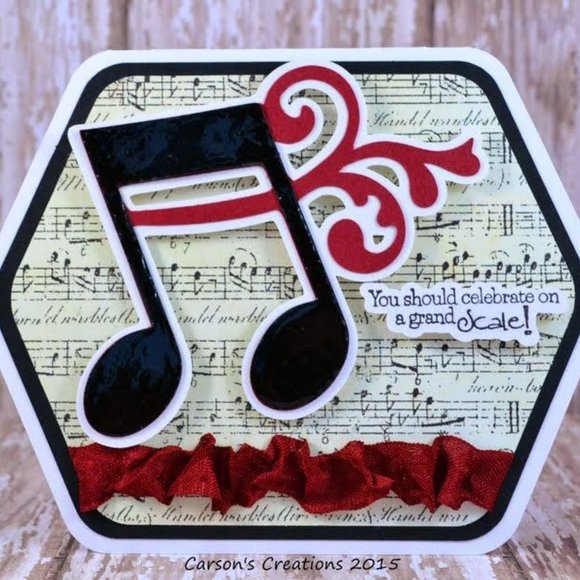 Cricut QUARTER NOTE (musical instruments) shape - Picture 8 of 11